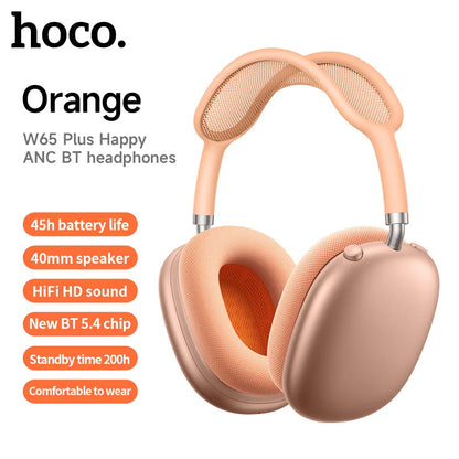 W65 Plus ANC Headphones with Magnetic Earmuffs