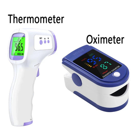 Digital Infrared Device & Portable Finger Sensor – Touch-Free Display & Carry Case