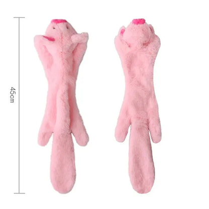 Soft Fleece Squeaky Dog Toy | Gentle Plush Toy for Small and Medium Dogs