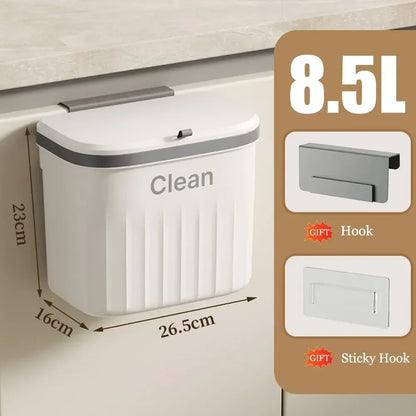 Wall-Mounted Kitchen Trash Can