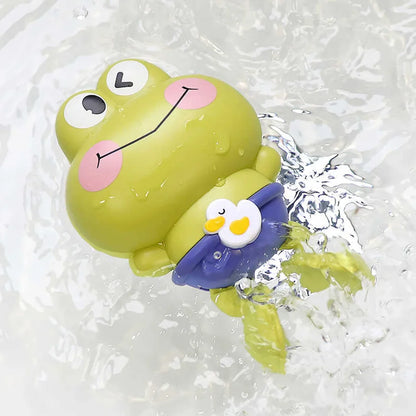 Clockwork Frog Bath Toy | Floating Swim Toy for Kids