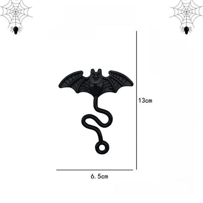 12Pcs Funny Elastic Bat Sticky Toy | Halloween Party Favors and Pinata Fillers for Kids