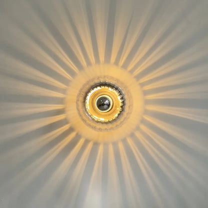 LED Bauhaus Glass Wall Lamp Nordic Retro Modern Living Room Hallway Light