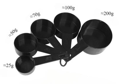 PP Measuring Spoon Set | Lightweight Plastic Kitchen Scoops