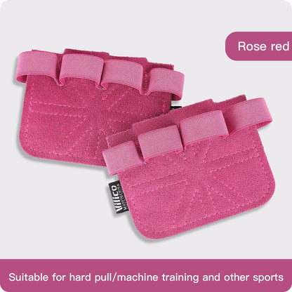 Leather Weight Lifting Training Gloves | Palm Protection for Gym Workouts