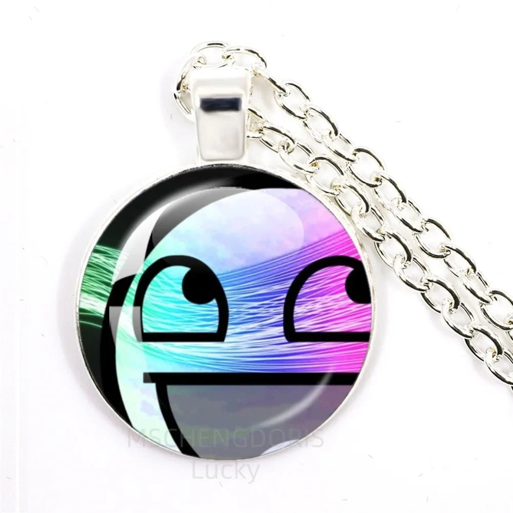 Funny Meme Cartoon Pendant Necklace | Unisex Fashion Jewelry Gift