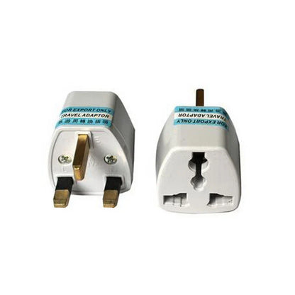 Universal Travel Plug Adapter EU US AU to UK 3 Pin AC Power Converter