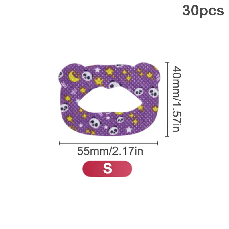 Mouth Tape for Kids Sleeping | 30 Pack Anti Snoring Strips for Better Nose Breathing