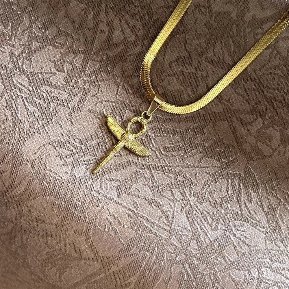 Stainless Steel Jesus Cross Necklace | Christian Pendant Jewelry for Men and Women