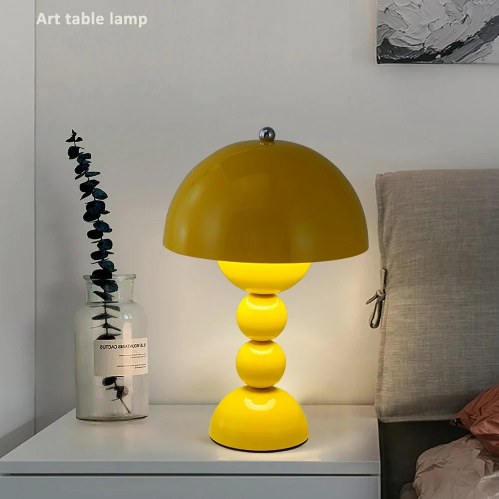 Nordic Touch LED Table Lamp Flower Bud Bedside Desk Light Living Room Decor