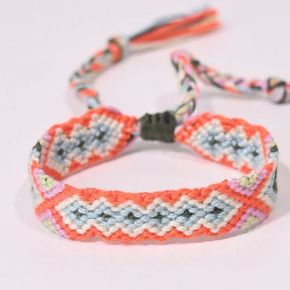 Rope Weave Bohemia Friendship Bracelet | Handmade Summer Beach Jewelry for Women