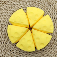 Jouet anti-stress moelleux en forme de fromage | Jouet anti-stress à rebond lent pour adultes