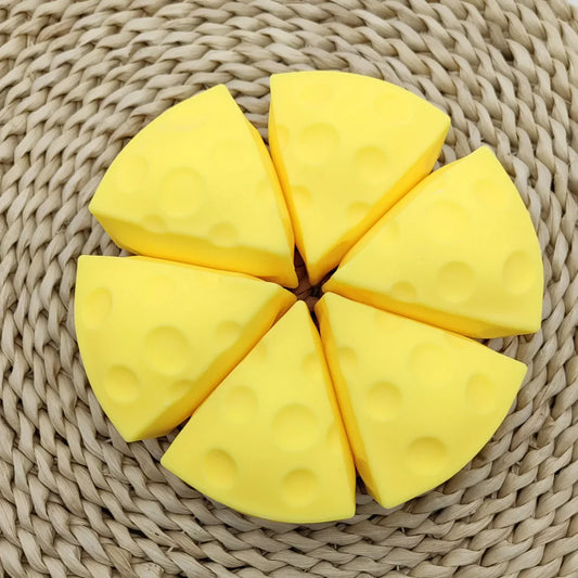 Cheese Squishy Toy – Soft Slow Rebound Stress Relief