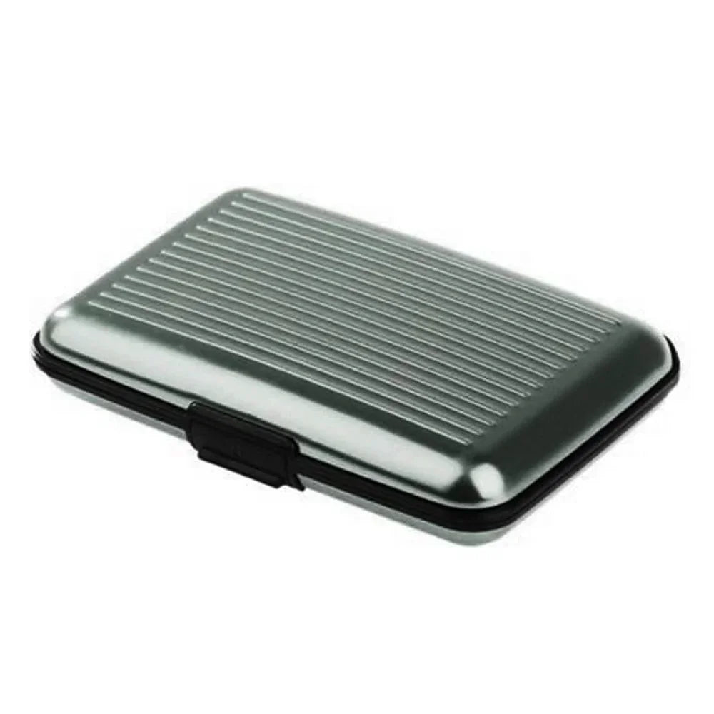 Metal Credit Card Holder Wallet | Slim Waterproof Card Protector
