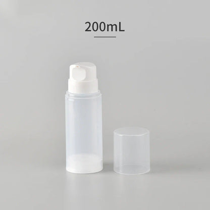 Travel Airless Pump Bottle Set | Leakproof Refillable Lotion Spray Bottles for Travel