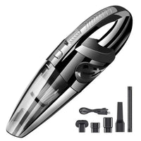 Wireless Handheld Vacuum Cleaner – Powerful Cyclone Suction for Car & Home Pet Hair