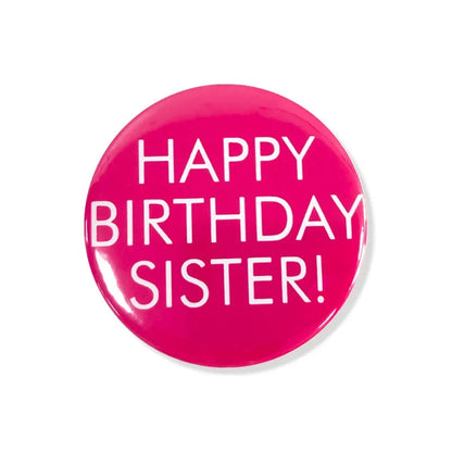 New Happy Birthday Theme Emblem Birthday Party Children's Adult Clothing Decoration Badge Birthday Party Decoration Souvenir