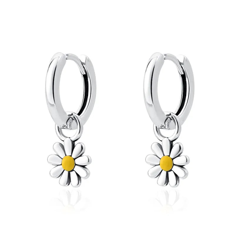 925 Sterling Silver Cross Drop Earrings | Gold Plated Fashion Jewelry for Women