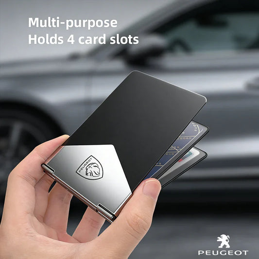 Car Driver License Storage Bag | Protective Sleeve for Peugeot 206 307 308 207 3008 208 407 508 2008 5008