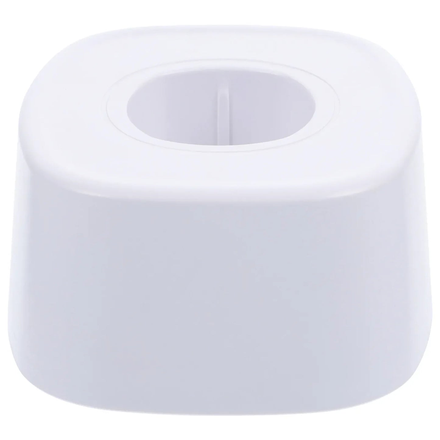 Compact Electric Mosquito Swatter Charging Base | White Storage and Pest Control