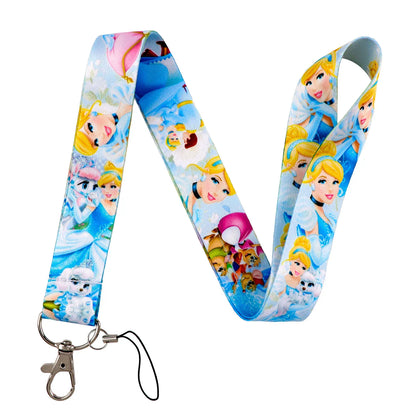 Cartoon Animal Keychain Lanyard | Anti-Lost Rope Strap for Keys