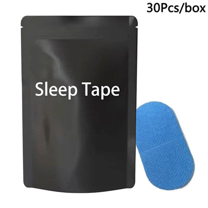 Snoring Relief Mouth Tape | 30 Hypoallergenic Strips for Better Sleep