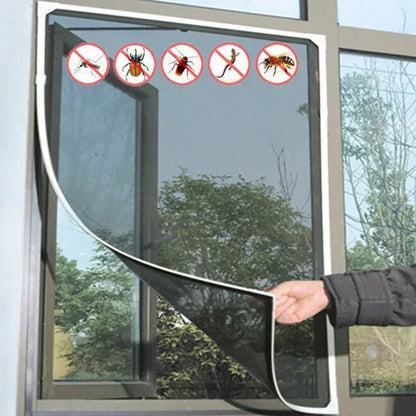 DIY Mosquito Net Window Screen | Self-Adhesive Bug Mesh for Home