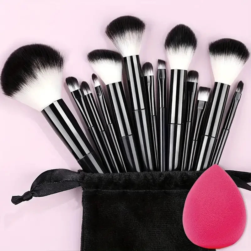 Professional 13-Piece Makeup Brush Set | Complete Cosmetic Tool Kit