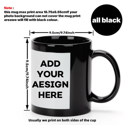 Custom Coffee Mug with Photo and Text | Personalized Gift Idea
