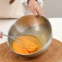 Bol polyvalent en acier inoxydable pour légumes, bol mélangeur pour œufs, panier de vidange, soupière, outil de cuisson et de rangement pour cuisine