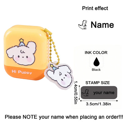 Custom Name Stamp for Clothes and School Uniforms | Personalized Belongings Marker