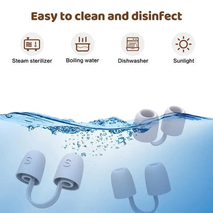 Reusable Silicone Nose Dilator Clip | Comfort Anti-Snore Sleeping Aid