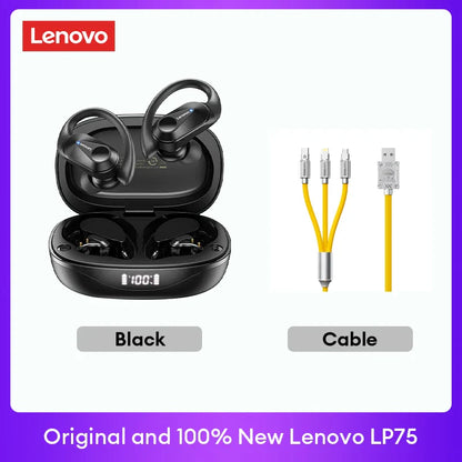 Lenovo Bluetooth V5.3 Wireless Headphones