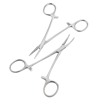 Multifunctional Hemostatic Forceps | Stainless Steel Surgical Clamp for Fishing, Arts & Crafts