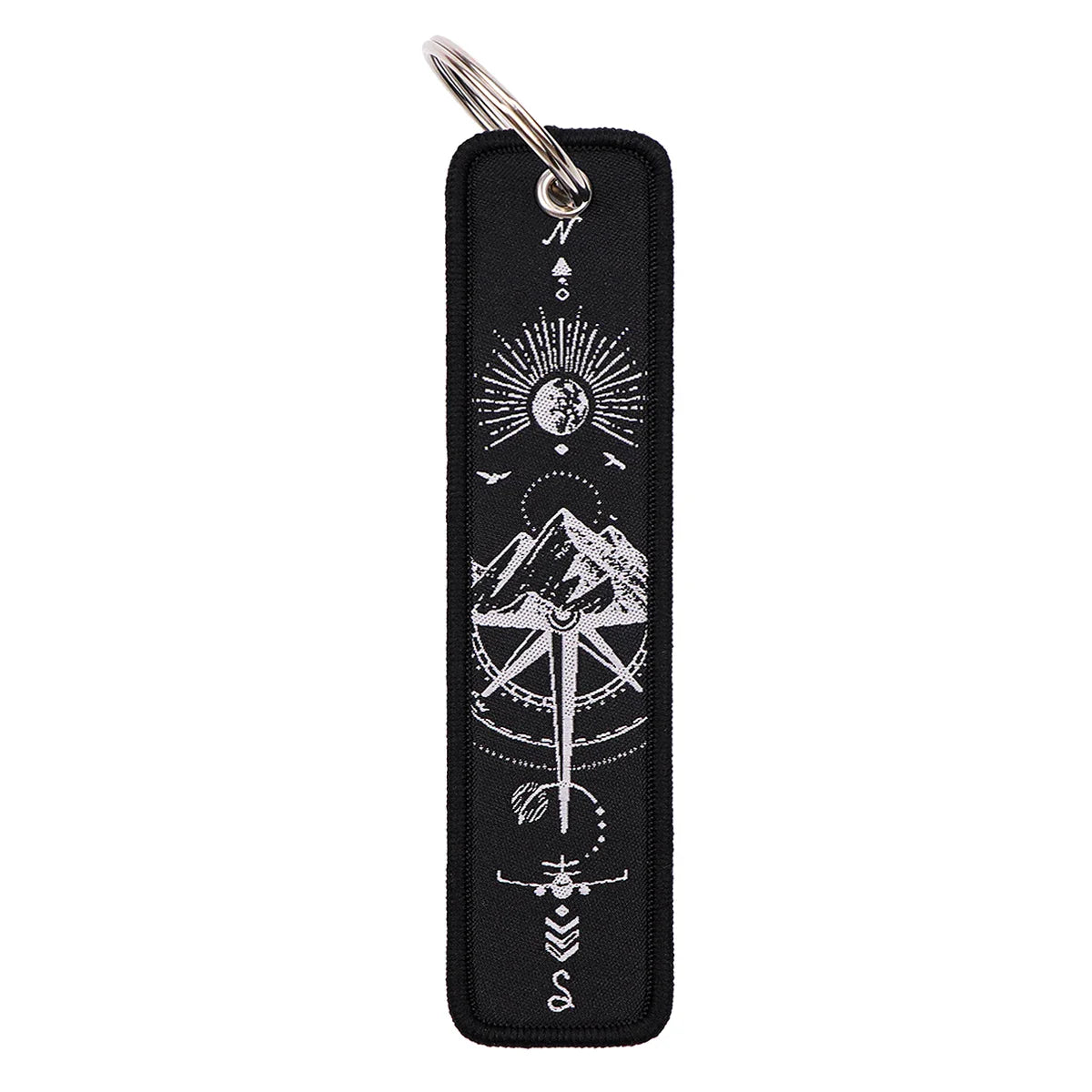 Embroidered Quote Key Fob | Personalized Gift Keyring