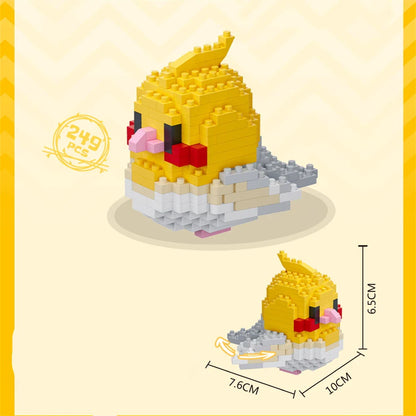 Cute Bird Building Blocks Set | Creative Educational Toy for Teens and Adults