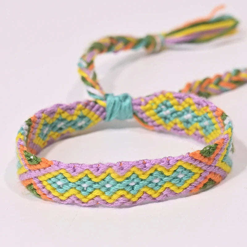 Rope Weave Bohemia Friendship Bracelet | Handmade Summer Beach Style Jewelry