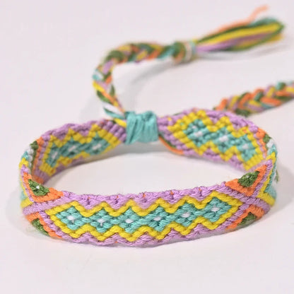 Rope Weave Bohemia Friendship Bracelet | Handmade Summer Beach Jewelry for Women