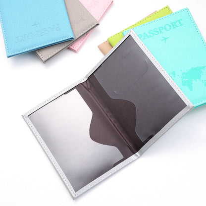 RFID Vintage PU Leather Passport Holder – Multi-Function Travel Wallet