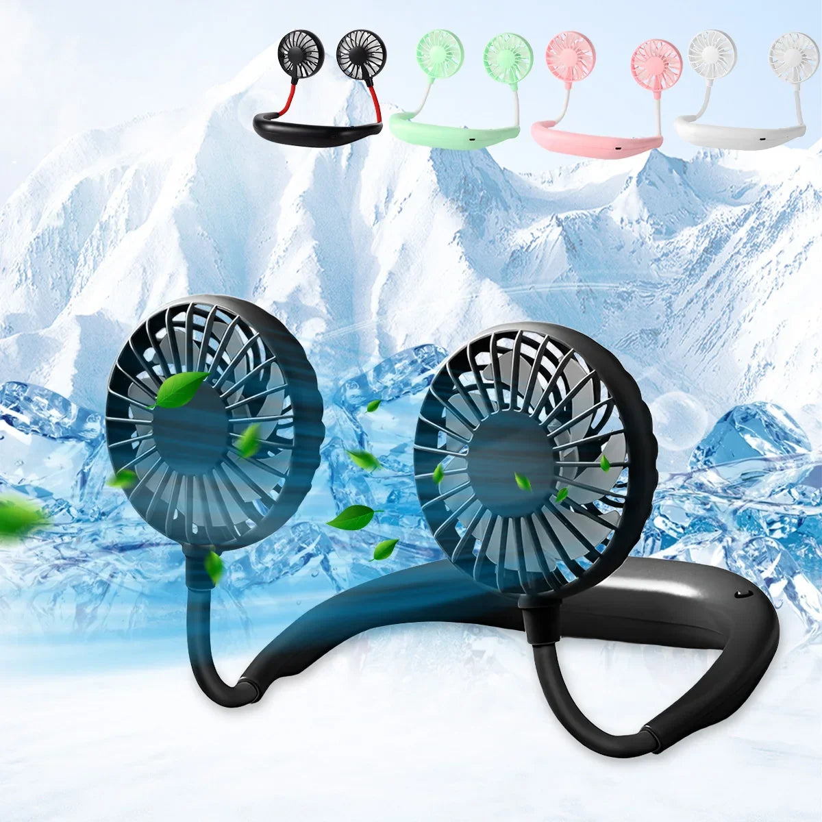 Compact Mini Fan | Portable Battery Operated Hand Held Fan with 3 Speed Settings | Lightweight Cooling Solution for Travel