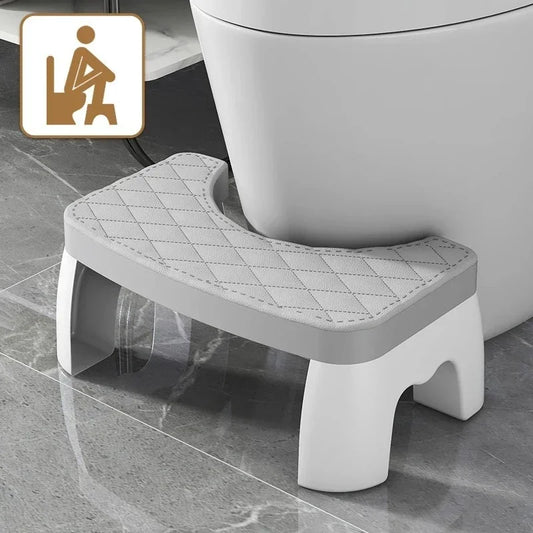 1 tabouret de toilette accroupi amovible, antidérapant, tabouret de toilette portable, tabouret accroupi, accessoires de salle de bain multifonctionnels pour la maison