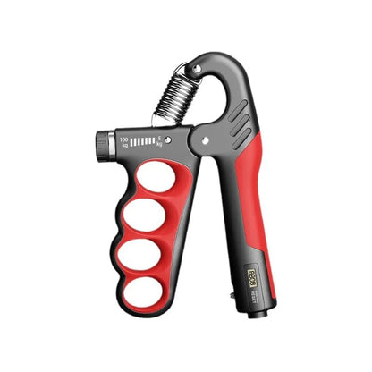 Adjustable Grip Strengthener with Digital Counter Hand Rehab Trainer