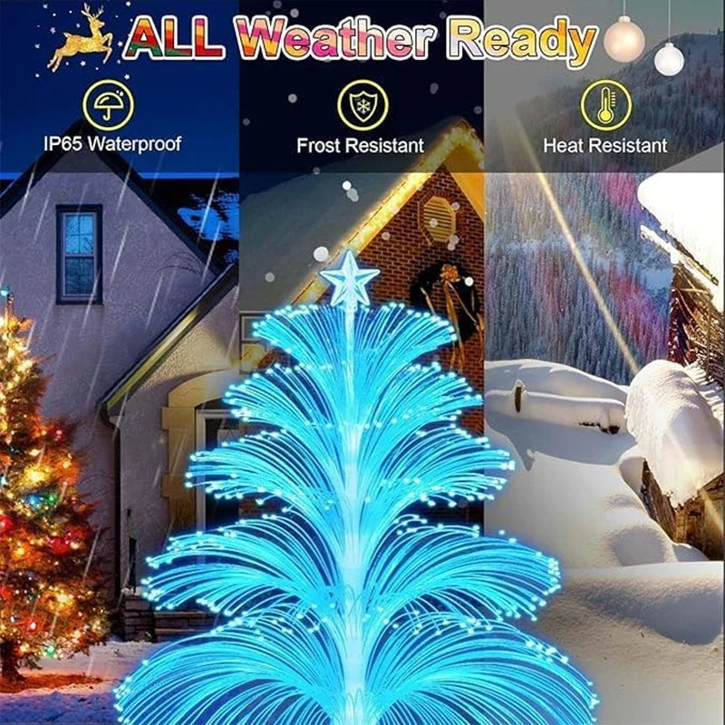 Solar Jellyfish Garden Lights Outdoor Color Changing LED Landscape Pathway Lamp