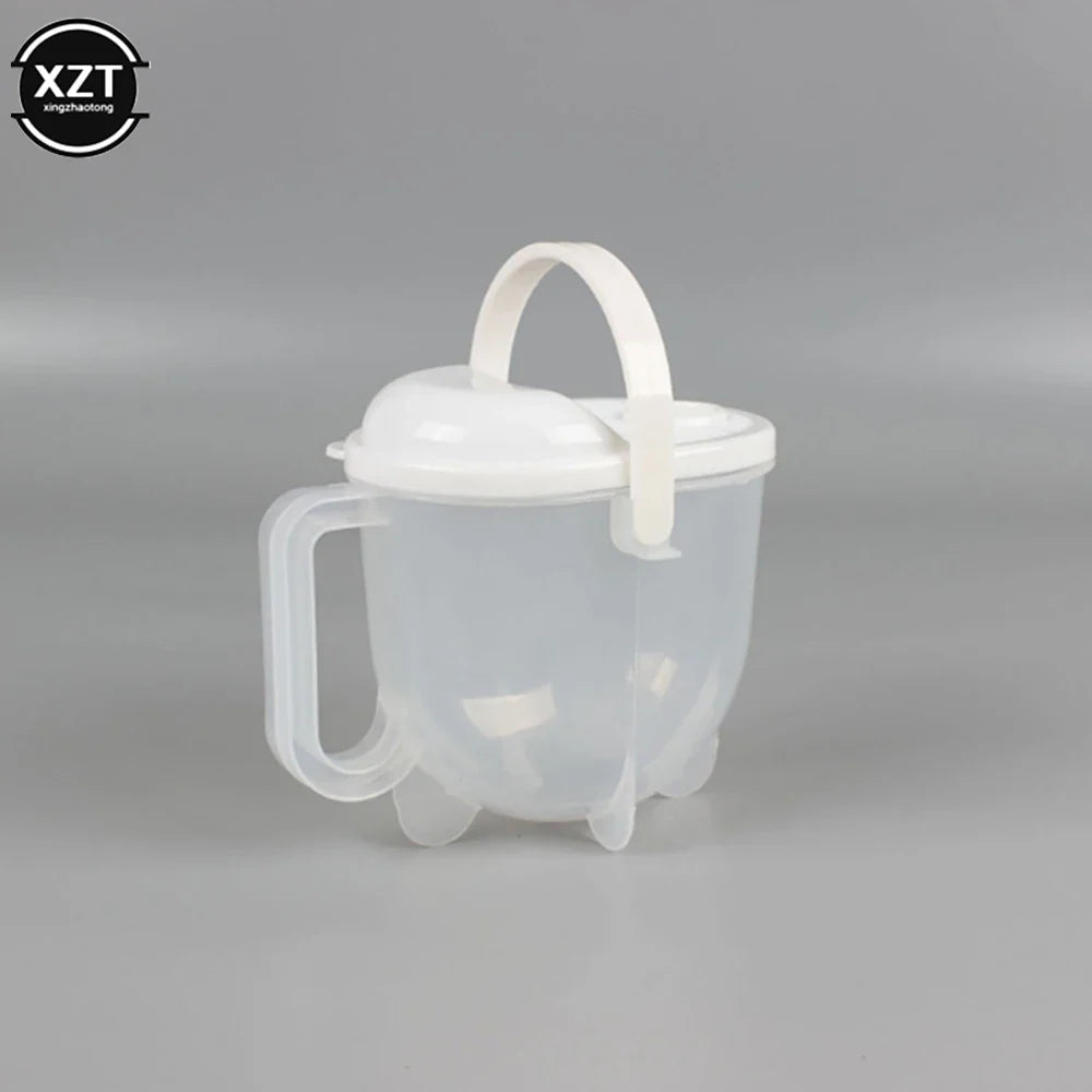 Portable Plastic Rice Cleaning Sieve | Hands-Free Kitchen Tool