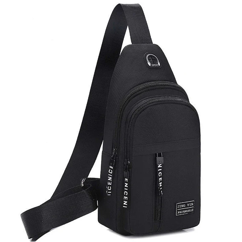 Men's Travel Sling Bag | Multifunctional Crossbody Chest Pack