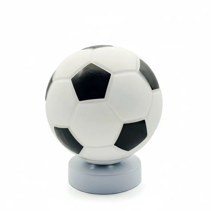 Football Table Lamp LED Desk Light Sports Bedroom Nightstand Home Decor