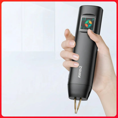 AWithZ Portable Handheld Spot Welder DIY 90 Gears Adjustable for 18650 Battery