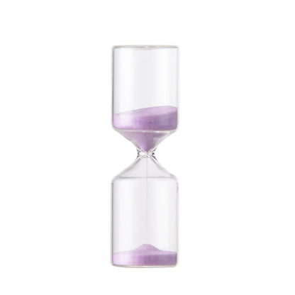 5/10/15/30 Minutes Sandglass Sand Timer Color Glass Hourglass Sand Clock Children Kids Gift Fashion Home Decoration