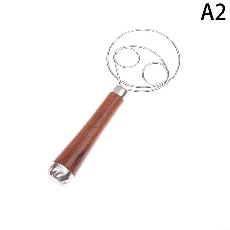 Danish Dough Whisk | Stainless Steel Mixing Rod for Baking