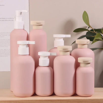 Refillable Foaming Soap Dispenser Bottles | PE Plastic Flip Cap or Pump Lotion Containers